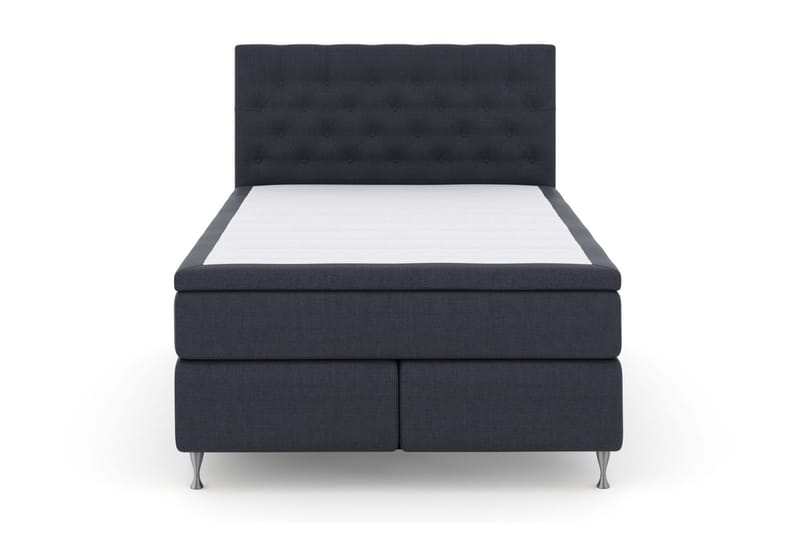Select No 4 Komplet Sengepakke 140x200 Fast/Medium - Blå/Sølv - Møbler - Senge - Komplet sengepakke