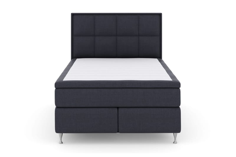 Select No 4 Komplet Sengepakke 140x200 Fast/Medium - Blå/Sølv - Møbler - Senge - Komplet sengepakke