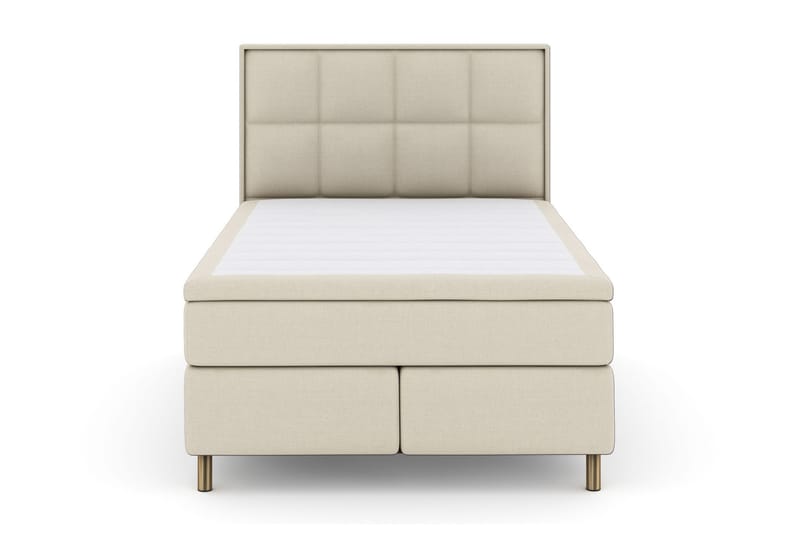 Select No 4 Komplet Sengepakke 140x200 Medium - Beige/Kobber - Møbler - Senge - Komplet sengepakke