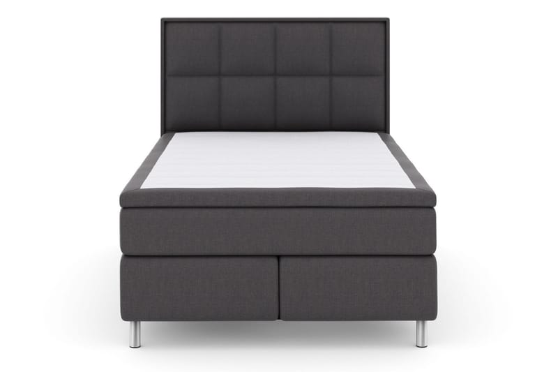 Select No 4 Komplet Sengepakke 140x200 Medium - Mørkegrå/Metal - Møbler - Senge - Komplet sengepakke