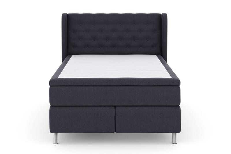 Select No 4 Komplet Sengepakke 160x200 Fast - Blå/Metal - Møbler - Senge - Komplet sengepakke