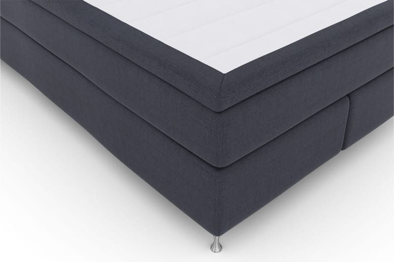 Select No 4 Komplet Sengepakke 160x200 Fast - Blå/Sølv - Komplet sengepakke - Kontinentalsenge - Dobbeltsenge