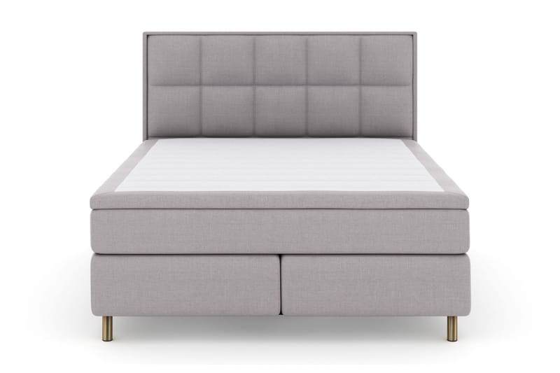 Select No 4 Komplet Sengepakke 160x200 Medium - Lysegrå/Kobber - Møbler - Senge - Komplet sengepakke