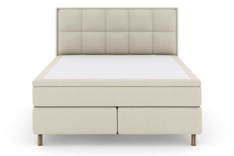 Select No 4 Komplet Sengepakke 180x200 Fast, Beige/Kobber