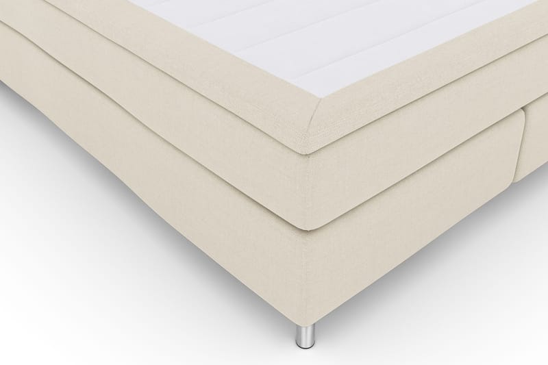 Select No 4 Komplet Sengepakke 180x200 Fast - Beige/Metal - Møbler - Senge - Kontinentalsenge