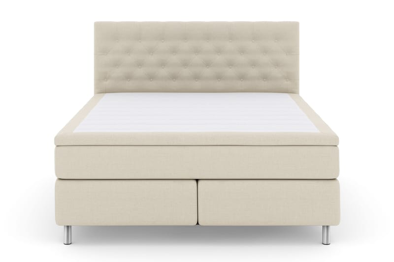 Select No 4 Komplet Sengepakke 180x200 Fast - Beige/Metal - Møbler - Senge - Kontinentalsenge