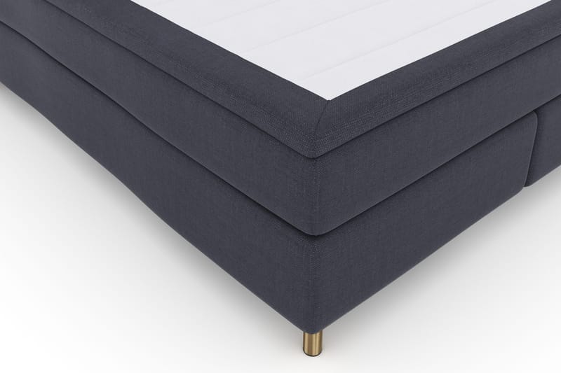 Select No 4 Komplet Sengepakke 180x200 Fast - Blå/Kobber - Møbler - Senge - Kontinentalsenge