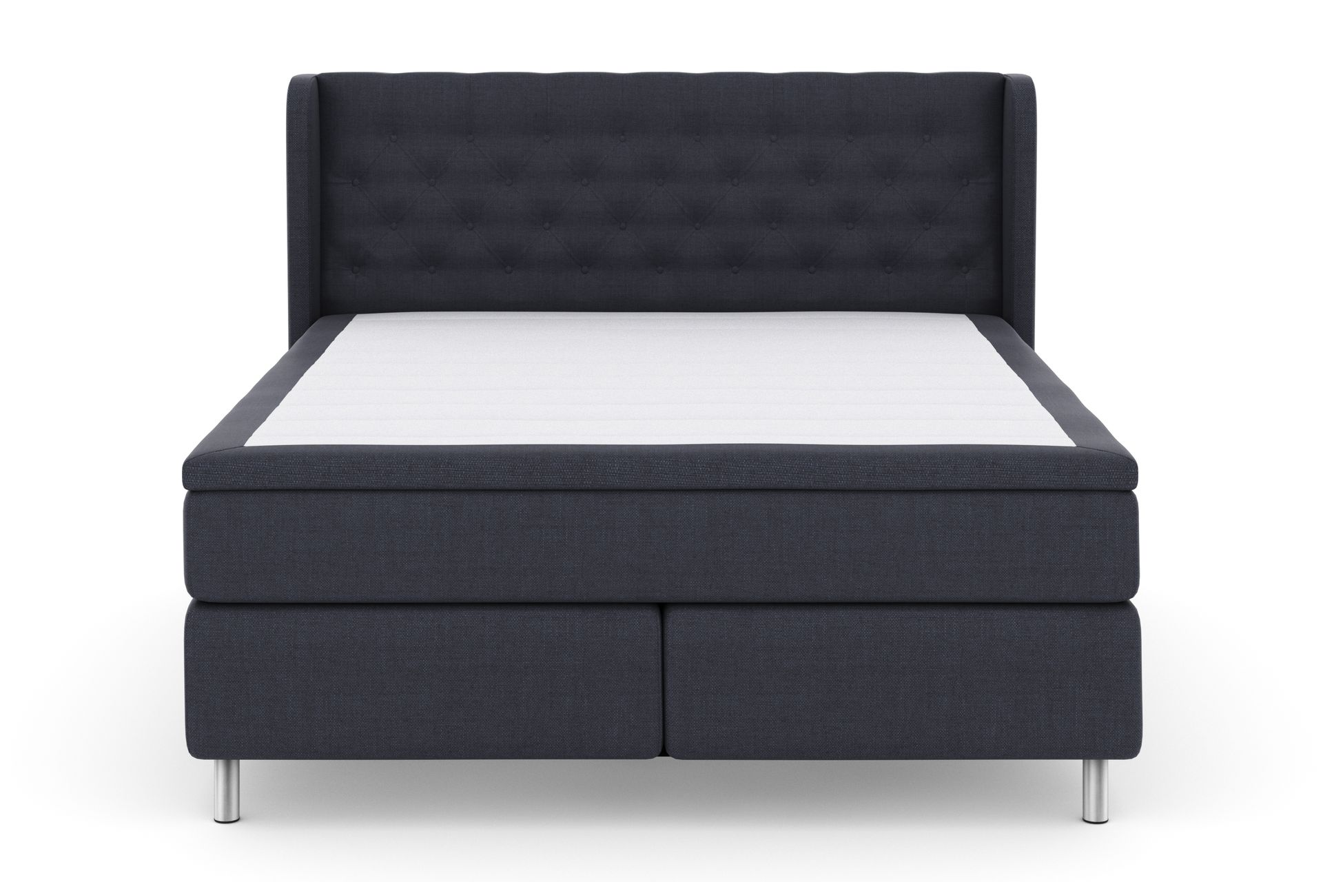 Select No 4 Komplet Sengepakke 180x200 Fast - Blå/Metal - Møbler - Senge - Komplet sengepakke