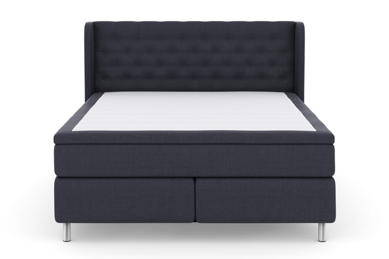 Select No 4 Komplet Sengepakke 180x200 Fast - Blå/Metal - Møbler - Senge - Komplet sengepakke