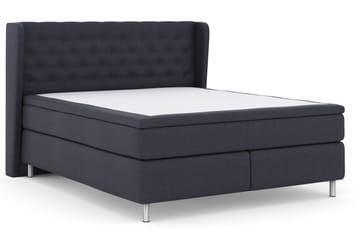 Select No 4 Komplet Sengepakke 180x200 Fast - Blå/Metal - Møbler - Senge - Komplet sengepakke