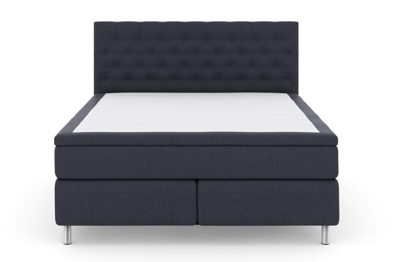 Select No 4 Komplet Sengepakke 180x200 Fast - Blå/Metal - Møbler - Senge - Kontinentalsenge