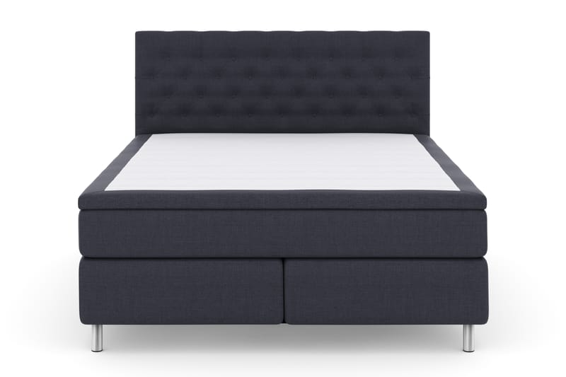 Select No 4 Komplet Sengepakke 180x200 Fast - Blå/Metal - Møbler - Senge - Komplet sengepakke