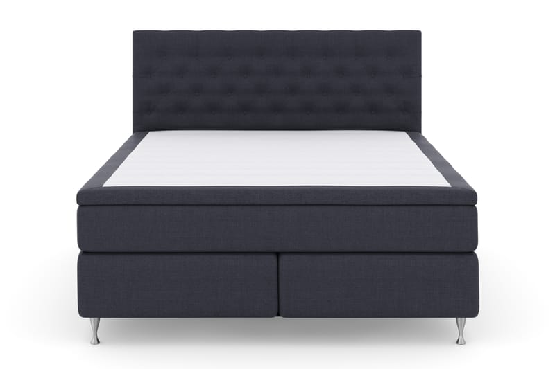 Select No 4 Komplet Sengepakke 180x200 Fast - Blå/Sølv - Møbler - Senge - Komplet sengepakke