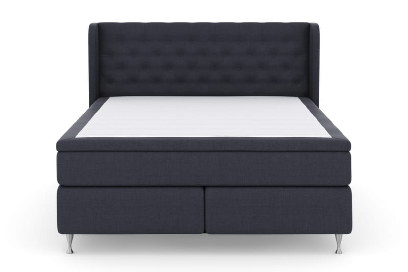 Select No 4 Komplet Sengepakke 180x200 Fast - Blå/Sølv - Møbler - Senge - Komplet sengepakke