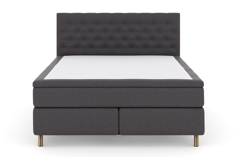 Select No 4 Komplet Sengepakke 180x200 Fast - Mørkegrå/Kobber - Møbler - Senge - Kontinentalsenge