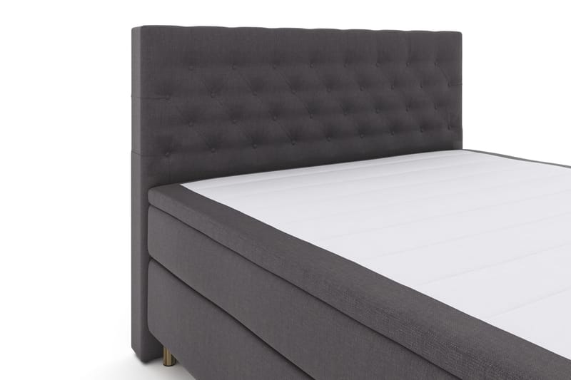 Select No 4 Komplet Sengepakke 180x200 Fast - Mørkegrå/Kobber - Møbler - Senge - Kontinentalsenge