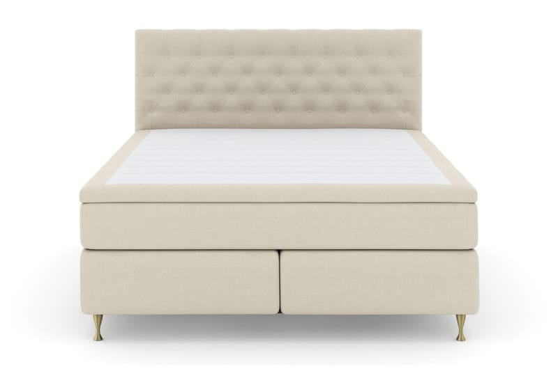 Select No 4 Komplet Sengepakke 180x200 Medium - Beige/Guld - Møbler - Senge - Kontinentalsenge