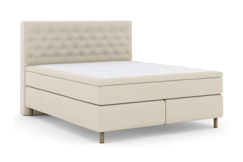 Select No 4 Komplet Sengepakke 180x200 Medium - Beige/Kobber - Møbler - Senge - Komplet sengepakke