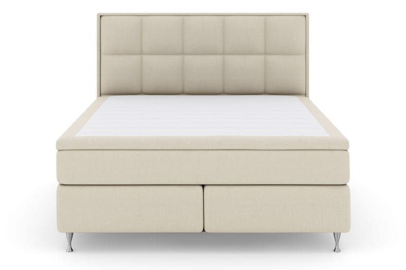 Select No 4 Komplet Sengepakke 180x200 Medium - Beige/Sølv - Møbler - Senge - Kontinentalsenge