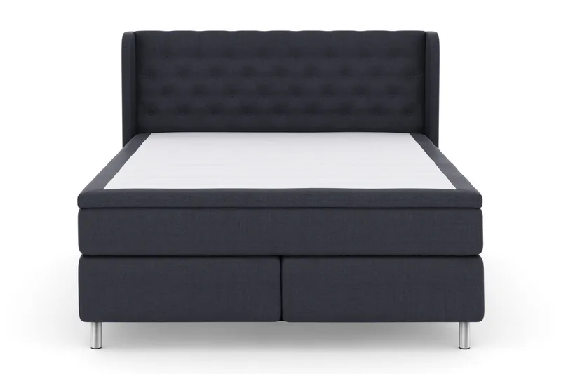 Select No 4 Komplet Sengepakke 180x200 Medium - Blå/Metal - Møbler - Senge - Kontinentalsenge