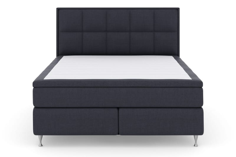 Select No 4 Komplet Sengepakke 180x200 Medium - Blå/Sølv - Møbler - Senge - Kontinentalsenge