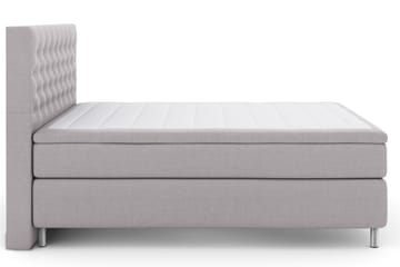 Select No 4 Komplet Sengepakke 180x200 Medium - Lysegrå/Metal - Møbler - Senge - Komplet sengepakke