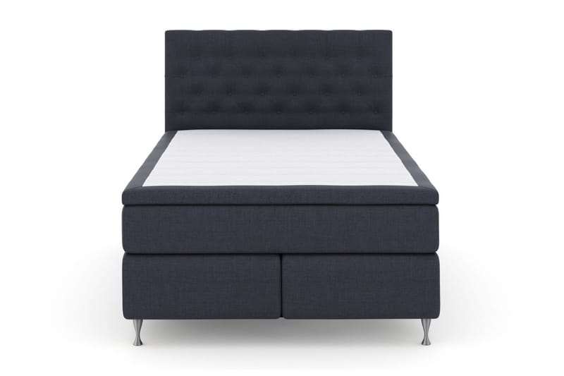 Select No 4 Kontinentalseng 140x200 hård/Medium - Blå/sølv - Møbler - Senge - Kontinentalsenge