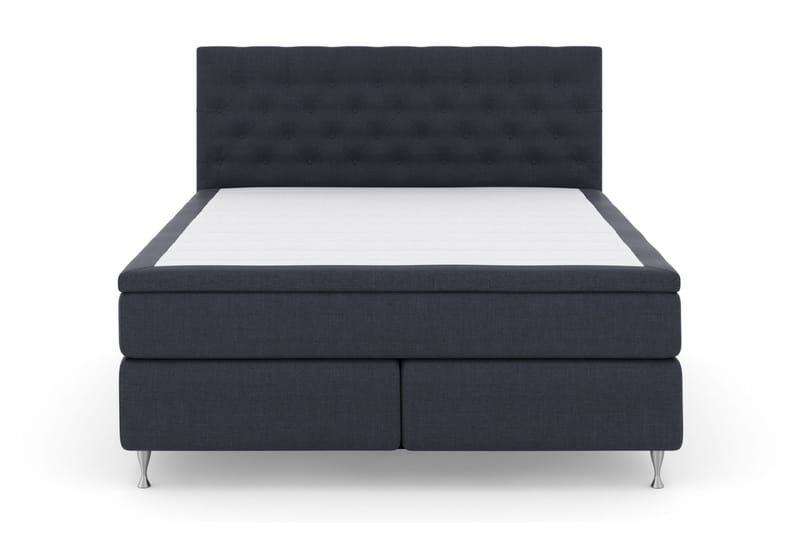 Select No 4 Kontinentalseng 180x200 hård - Blå/sølv - Møbler - Senge - Kontinentalsenge