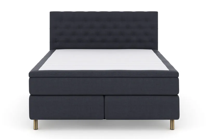 Select No 4 Kontinentalseng 210x210 hård/Medium - Blå/kobber - Møbler - Senge - Kontinentalsenge