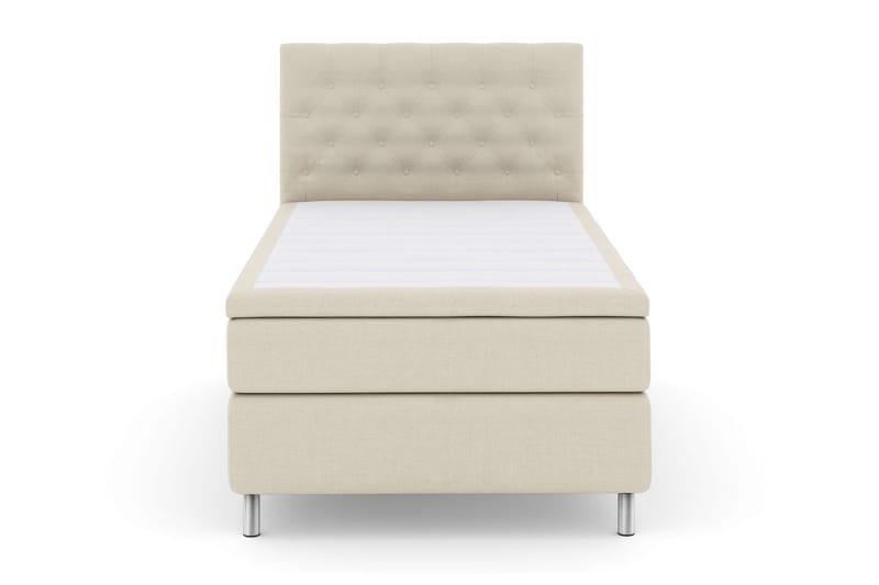 Select No 5 Komplet Sengepakke 120x200 Fast Latex - Beige/Metal - Møbler - Senge - Komplet sengepakke