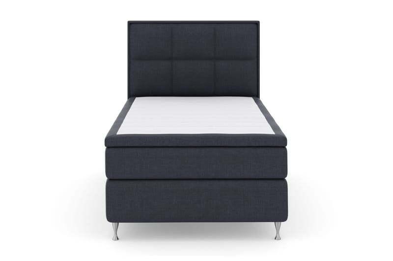 Select No 5 Komplet Sengepakke 120x200 Fast Latex - Blå/Sølv - Møbler - Senge - Komplet sengepakke
