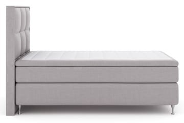 Select No 5 Komplet Sengepakke 120x200 Fast Latex - Lysegrå/Sølv - Møbler - Senge - Komplet sengepakke