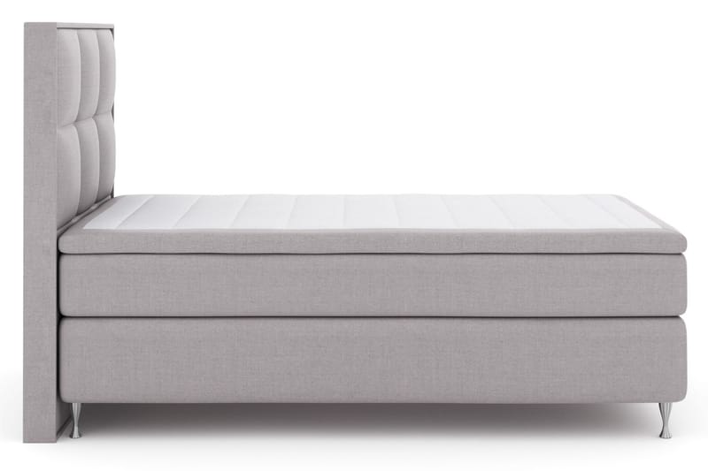 Select No 5 Komplet Sengepakke 120x200 Fast Latex - Lysegrå/Sølv - Møbler - Senge - Komplet sengepakke