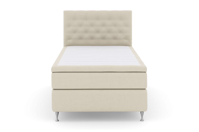 Select No 5 Komplet Sengepakke 120x200 Fast Watergel - Beige/Sølv - Møbler - Senge - Komplet sengepakke