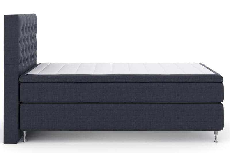 Select No 5 Komplet Sengepakke 120x200 Fast Watergel - Blå/Sølv - Møbler - Senge - Komplet sengepakke