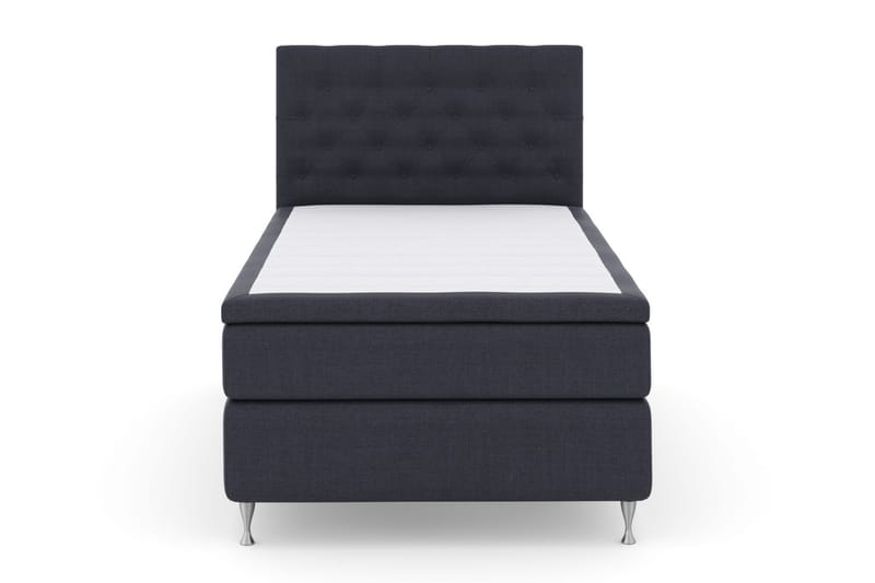 Select No 5 Komplet Sengepakke 120x200 Fast Watergel - Blå/Sølv - Møbler - Senge - Komplet sengepakke