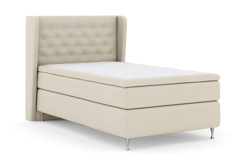 Select No 5 Komplet Sengepakke 120x200 Medium Watergel - Beige/Sølv - Møbler - Senge - Kontinentalsenge