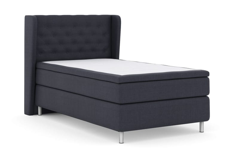 Select No 5 Komplet Sengepakke 120x200 Medium Watergel - Blå/Metal - Møbler - Senge - Kontinentalsenge