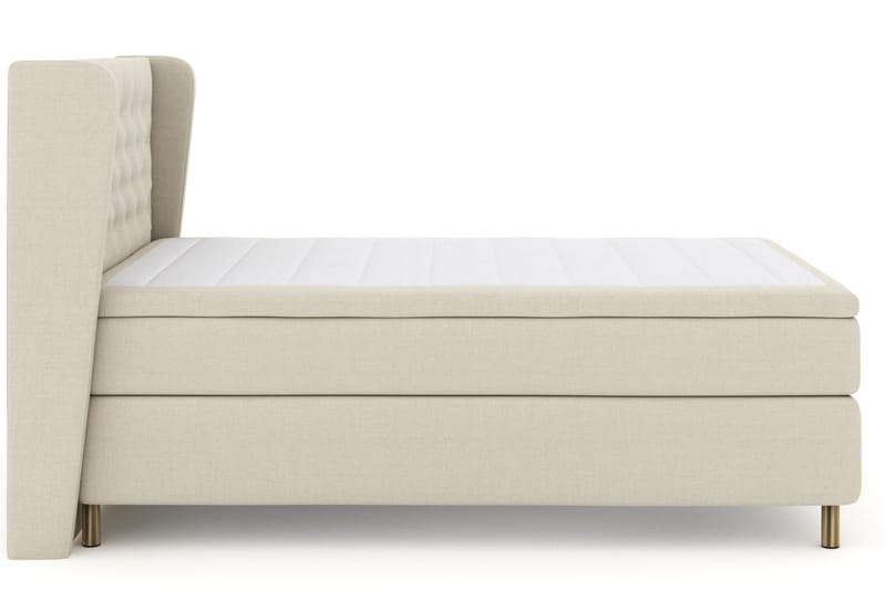 Select No 5 Komplet Sengepakke 140x200 Fast Watergel - Beige/Kobber - Møbler - Senge - Kontinentalsenge