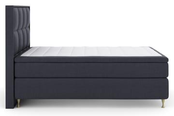 Select No 5 Komplet Sengepakke 140x200 Fast Watergel - Blå/Guld - Møbler - Senge - Komplet sengepakke