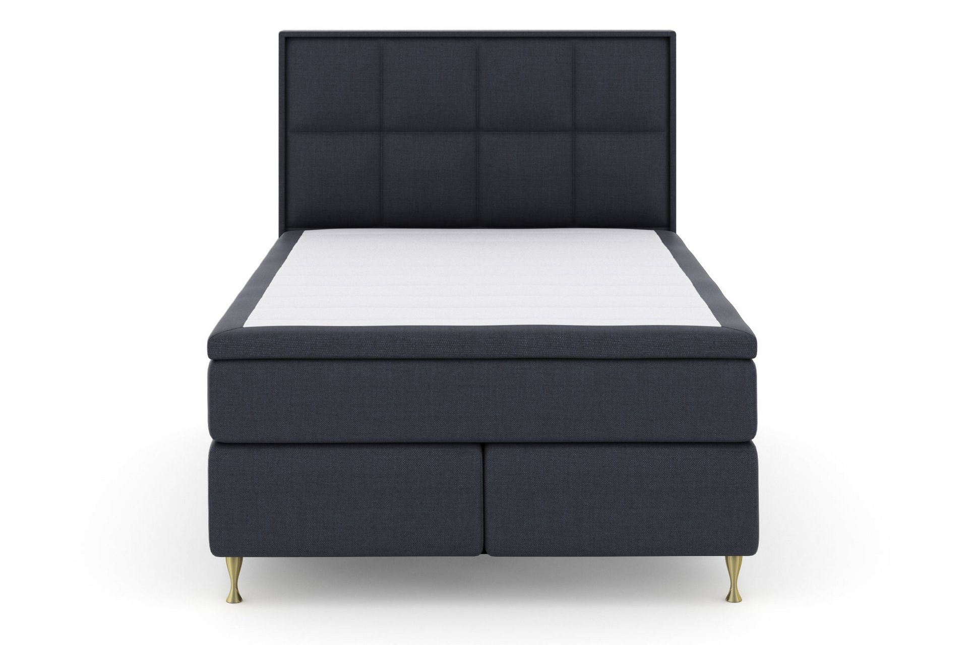 Select No 5 Komplet Sengepakke 140x200 Fast Watergel - Blå/Guld - Møbler - Senge - Komplet sengepakke