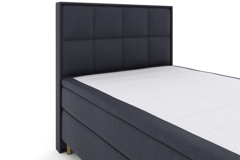 Select No 5 Komplet Sengepakke 140x200 Fast Watergel - Blå/Metal - Møbler - Senge - Kontinentalsenge