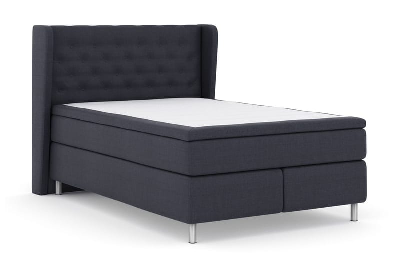 Select No 5 Komplet Sengepakke 140x200 Fast/Medium Latex - Blå/Kobber - Møbler - Senge - Kontinentalsenge