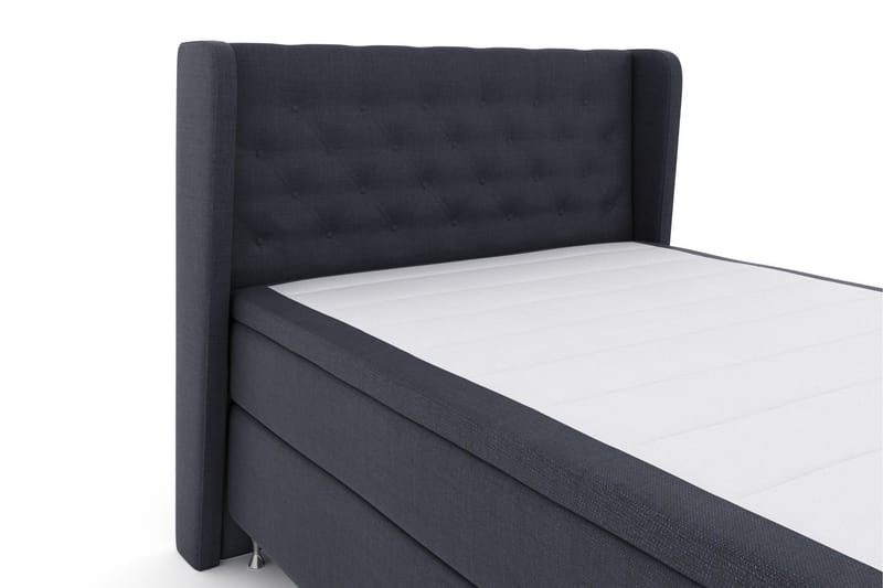 Select No 5 Komplet Sengepakke 140x200 Fast/Medium Watergel - Blå/Sølv - Møbler - Senge - Kontinentalsenge