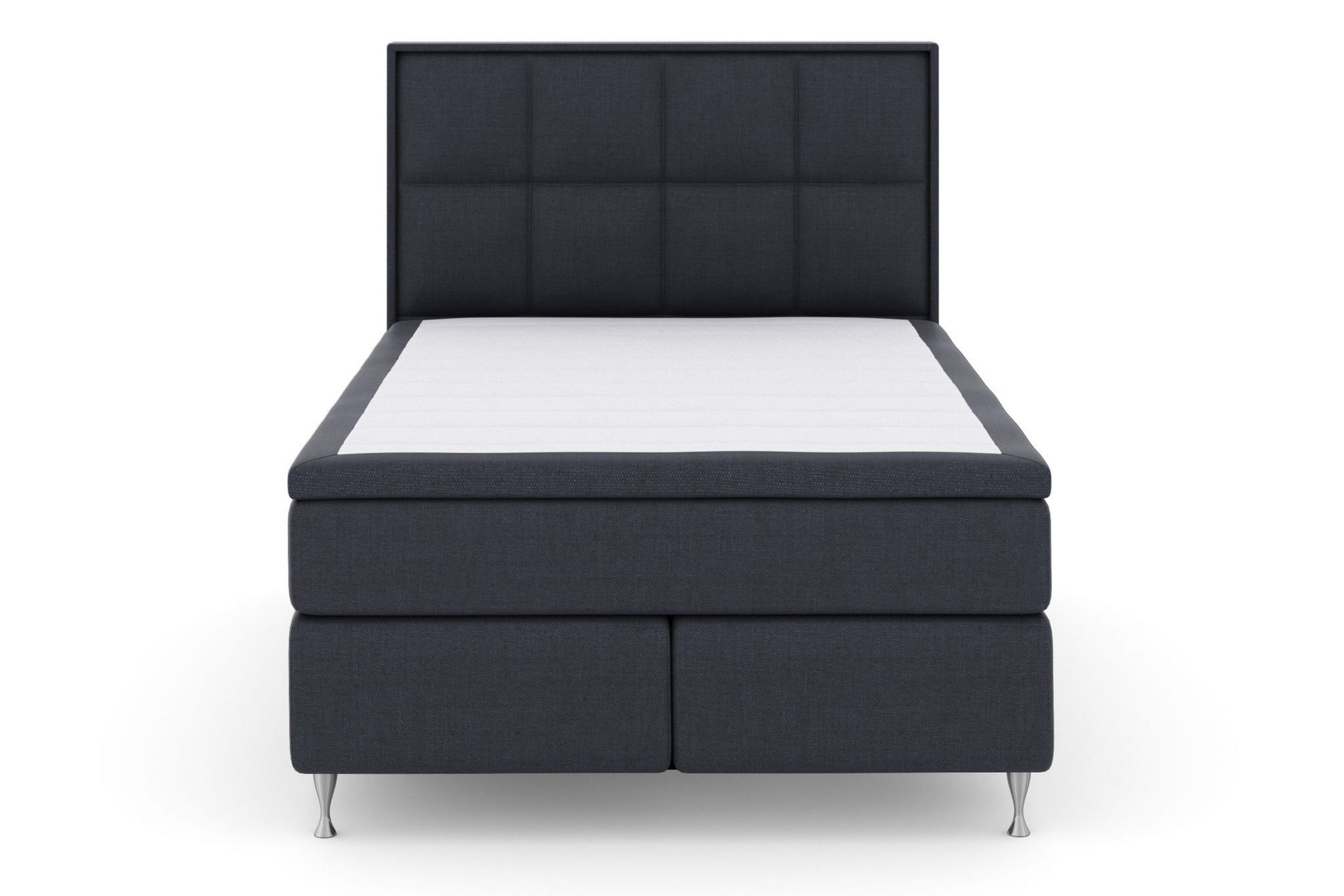 Select No 5 Komplet Sengepakke 140x200 Medium Latex - Blå/Sølv - Møbler - Senge - Komplet sengepakke