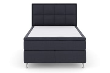 Select No 5 Komplet Sengepakke 140x200 Medium Latex - Blå/Sølv - Møbler - Senge - Komplet sengepakke