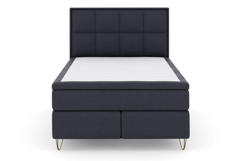 Select No 5 Komplet Sengepakke 160x200 Fast Watergel - Blå/Metal V-form - Møbler - Senge - Kontinentalsenge