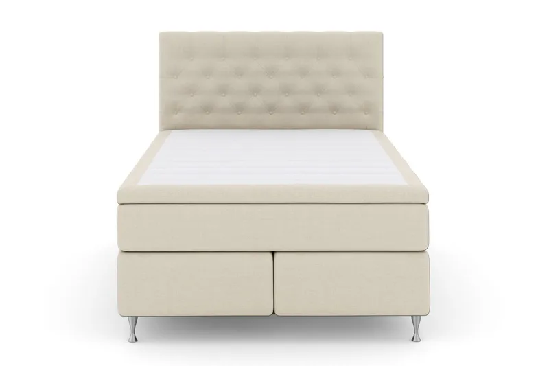 Select No 5 Komplet Sengepakke 160x200 Medium Watergel, Beige/Sølv