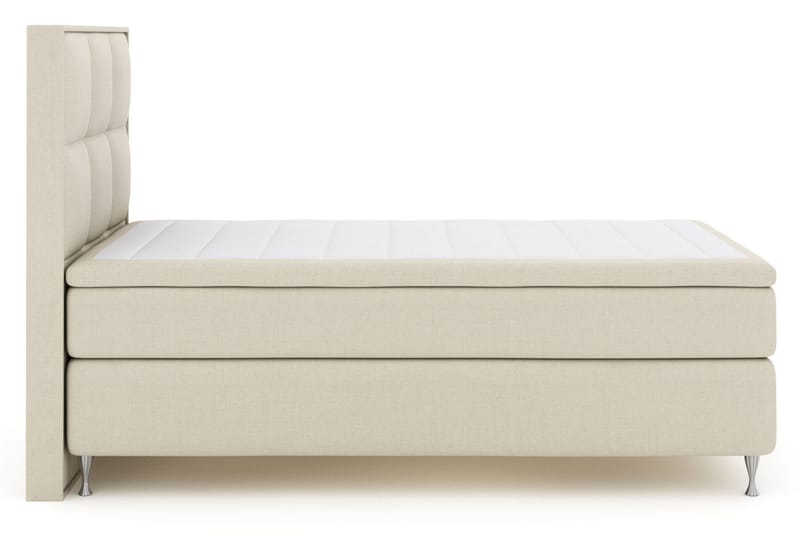 Select No 5 Komplet Sengepakke 160x200 Medium Watergel, Beige/Sølv