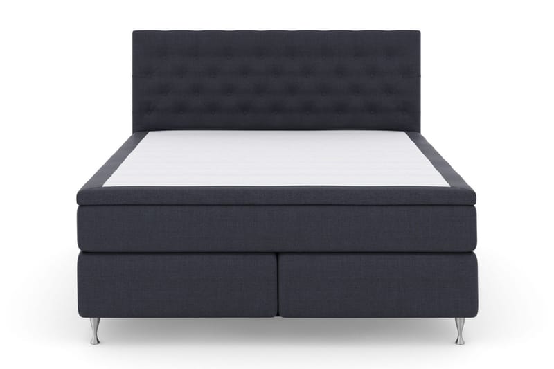 Select No 5 Komplet Sengepakke 180x200 Fast Watergel - Blå/Sølv - Møbler - Senge - Kontinentalsenge